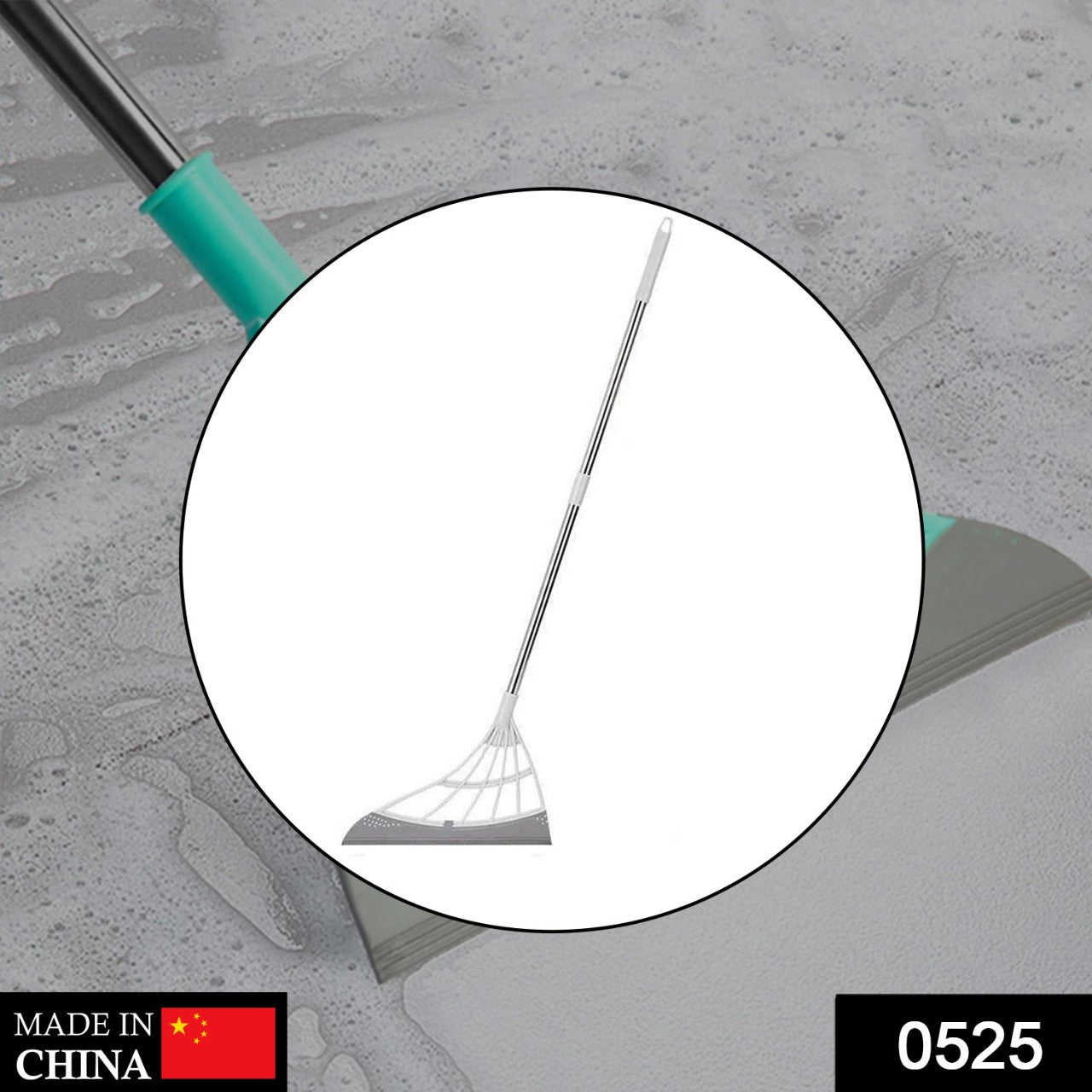 0525 Durable Eco-Friendly Broom with Scraper DeoDap 0525 Durable Eco-Friendly Broom with Scraper DeoDap